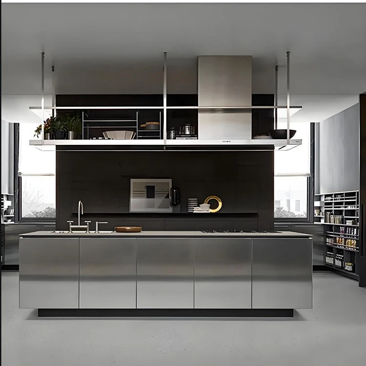 Modern Stainless Steel Kitchen Cabinets Modern Stainless Steel Kitchen Cabinets