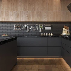 Armaris de paret de cuina negres